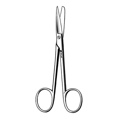 Scissors Wagner 4-1/2" Sharp/Sharp Smooth Straight Stainless Steel Ea